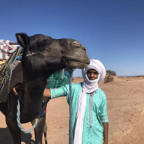 Ressourcement et bien être dans le désert marocain Visuel